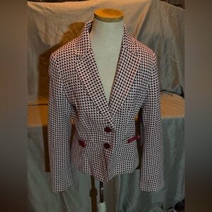 Stylish Women's Houndstooth Blazer by H&M European